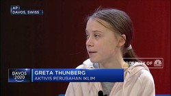 Aktivis Iklim Greta Thunberg Hadir di WEF 2020