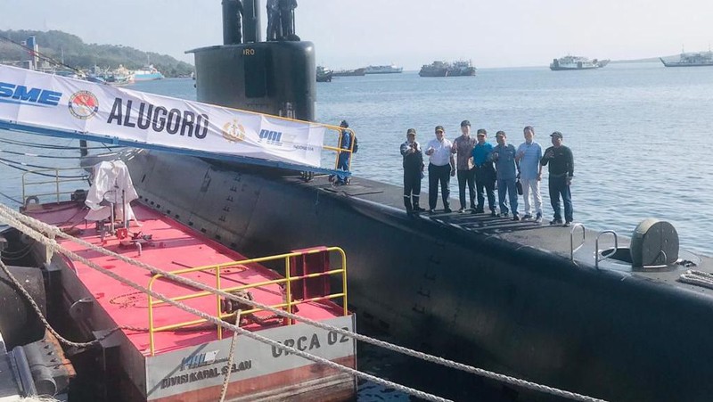 Kapal Selam 405 Alugoro Berhasil Jalani Tes Nominal Diving Depth (NDD)