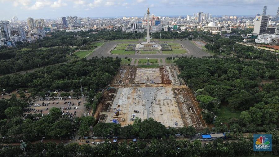 Pekerjaan proyek revitalisasi sudah dikerjakan mencapai 88-90 persen. Pengerjaan ditargetkan selesai pada 15 Februari 2020 sesuai dengan kontrak perpanjangan.