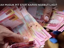 Rupiah Masuk Pit Stop Dulu, Kapan Ngebut Lagi?