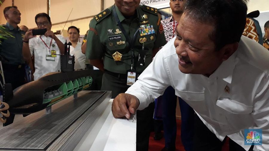 Wamenhan Evaluasi Pengadaan 3 Kapal Selam Baru. (CNBC Indonesia/Ferry Sandi)