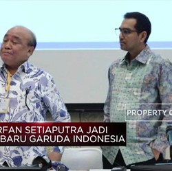 Sah! Irfan Setiaputra Jadi Dirut Baru Garuda Indonesia