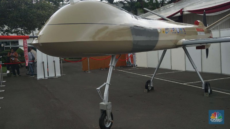 Drone Male Black Eagle ke depan bisa disiapkan untuk keperluan kombatan, kemampuan membawa senjata dan bom.