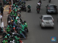 Driver Ojol Kena 'Prank' THR, Ternyata Grab-Gojek Tak Wajib Bayar