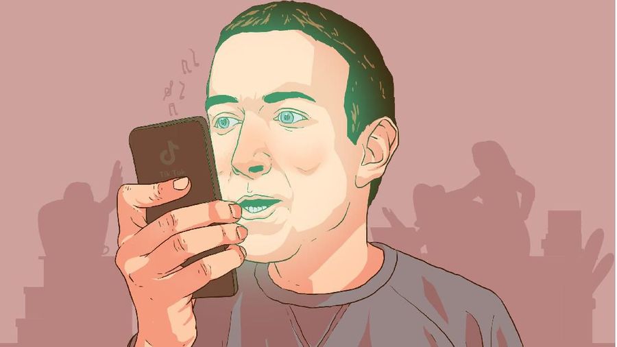 Infografis: Ketakutan Zuckerberg Terbukti Tiktok Salip Facebook