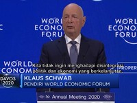 Klaus: Dunia Menghindari Disintegrasi Politik & Ekonomi