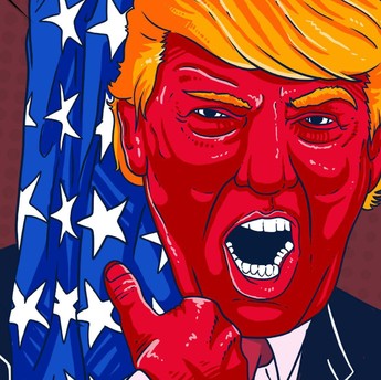 Kala Kepala Donald Trump Dihargai Rp 42 Miliar