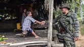 Polisi pada 15 Januari lalu menggerebek gereja sesat yang melakukan aksi pembantaian massal. (Luis ACOSTA / AFP)