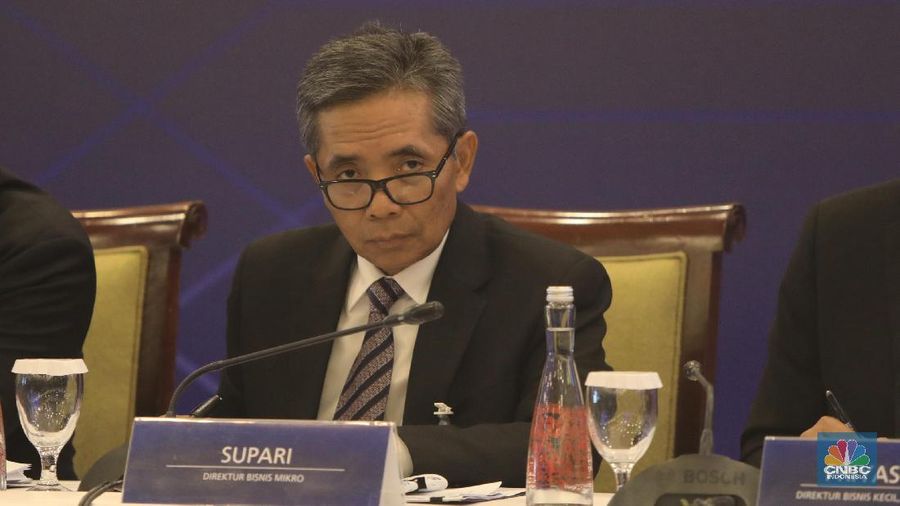 Direktur Bisnis Mikro, Supari. (CNBC Indonesia/Andrean Kristianto)