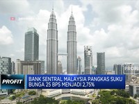 Bank Sentral Malaysia Pangkas Suku Bunga 25 Bps Jadi 2,75%