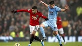 MU mengincar kemenangan setelah kalah 0-2 dari Liverpool dalam laga yang berlangsung akhir pekan lalu. (Martin Rickett/PA via AP)