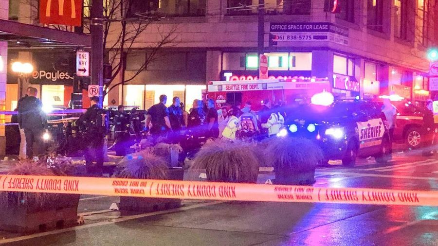 Penembakan itu terjadi di Seattle, salah satu kota di Washington DC.