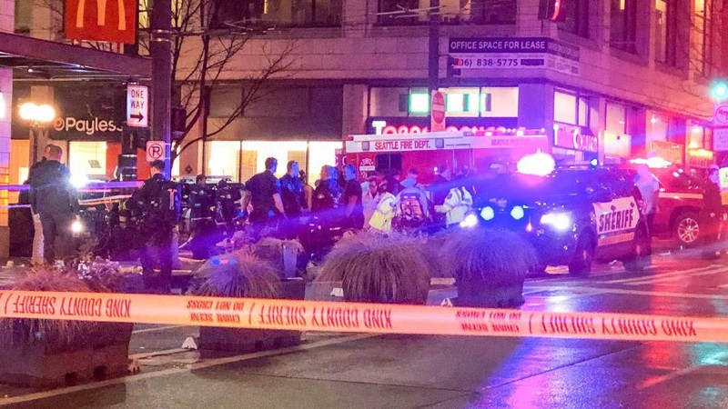 Penembakan itu terjadi di Seattle, salah satu kota di Washington DC.
