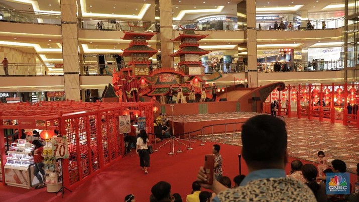 Mall Taman Anggrek. (CNBC Indonesia/Muhammad Sabki)