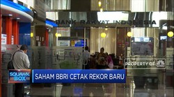 Saham BBRI Cetak Rekor Baru, Kapitalisasi Pasar Membengkak