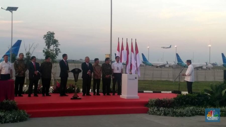 Fasilitas di Bandara Soekarno Hatta yang diresmikan Jokowi