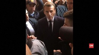 VIDEO: Macron Marah Aparat Israel Masuk ke Gereja Santa Ana