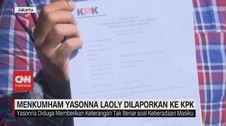 VIDEO: Menkumham Yasonna Laoly Dilaporkan ke KPK