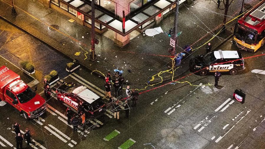 Penembakan itu terjadi di Seattle, salah satu kota di Washington DC.
