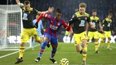 Southampton mengalahkan tuan rumah Crystal Palace 2-0 di Stadion Selhurst Park lewat gol Nathan Redmond dan Stuart Armstrong. (Nigel French/PA via AP)