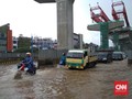 Banjir Jakarta 54 Titik, Air di Underpass Gandhi 2,5 Meter