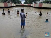 Sengit! Istana Vs Anies Ribut Underpass Kemayoran Banjir