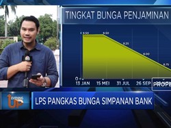 LPS Turunkan Tingkat Bunga Penjaminan 25 BPS