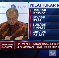 LPS Turunkan Suku Bunga Penjaminan Rupiah 25bps Jadi 6%