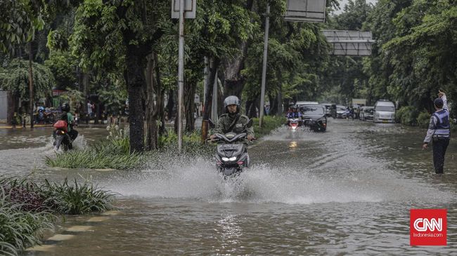 Daftar Titik Banjir Jakarta Usai Diguyur Hujan