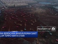 Wabah Corona, China Bangun RS dalam 6 Hari