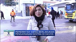 Pengamanan Ketat Orang Penting di Davos