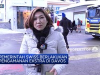 Pengamanan Ketat Orang Penting di Davos
