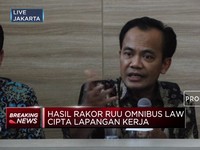 Simak! Ini Hasil Rakor RUU Omnibus Law