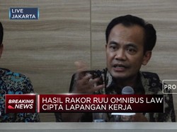 Simak! Ini Hasil Rakor RUU Omnibus Law
