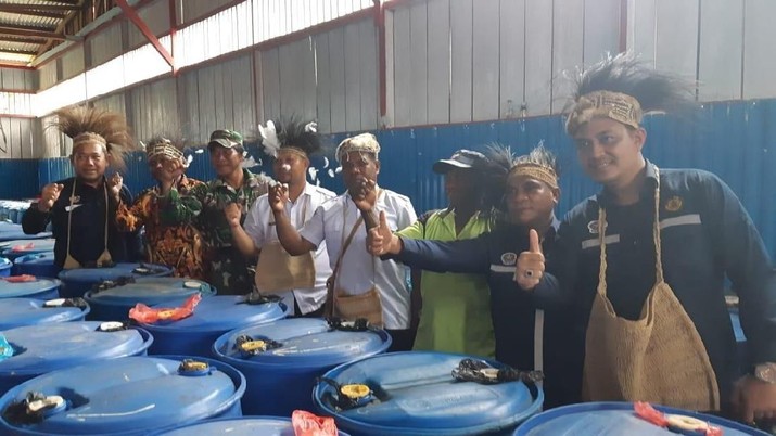 BPH Migas meresmikan Sub Penyalur BBM di Kabupaten Asmat, Papua, untuk menjamin ketersediaan dan pendistribusian bahan bakar minyak (BBM)