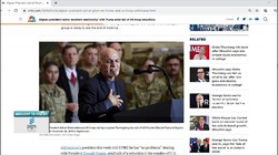 Presiden Afghanistan: Hubungan dengan Trump Sangat Baik