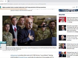 Presiden Afghanistan: Hubungan dengan Trump Sangat Baik