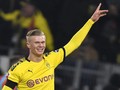 FOTO: Haaland Mengganas di Dortmund, Dua Gol dalam 25 Menit