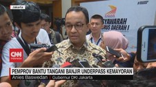 VIDEO: Pemprov Bantu Tangani Banjir Underpass Kemayoran