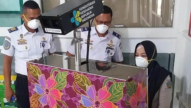 Di Pelabuhan Bintan dan Tanjung Pinang telah dipasang alat thermal scanner per tanggal 24 Januari 2020 untuk mendeteksi peningkatan suhu tubuh penumpang.