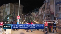 Gempa 6,8 Magnitudo Guncang Turki, 38 Orang Tewas