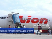 Lion Air Setop Penerbangan ke Wuhan