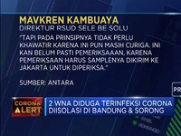 2 WNA Diduga Terinfeksi Corona Diisolasi di Bandung & Sorong