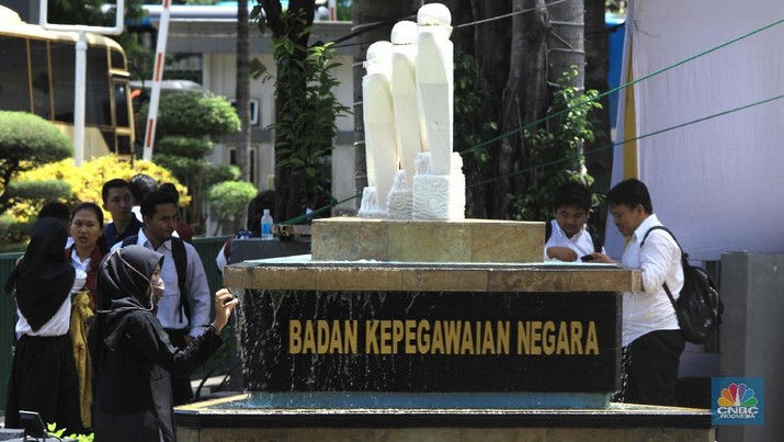 Ilustrasi Badan Kepegawaian Negara (CNBC Indonesia/Muhammad Sabki)