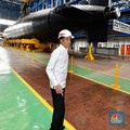 Perintah Jokowi di Kapal Selam RI: Kurangi Impor Alutsista!