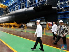 Satu Kapal Selam RI Sedang 'Dirawat', Ini Penampakannya