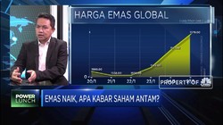 Harga Emas Naik, Apa Kabar Saham Antam?