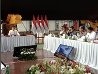 Top! Jokowi Pimpin Ratas Alutsista di Bawah Kapal Selam