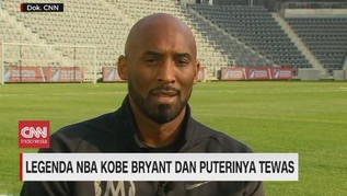 VIDEO: Legenda NBA Kobe Bryant Tewas, Dunia Olah Raga Berduka