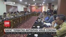 VIDEO: Pemprov Bali Gelar Rapat Antisipasi Virus Corona